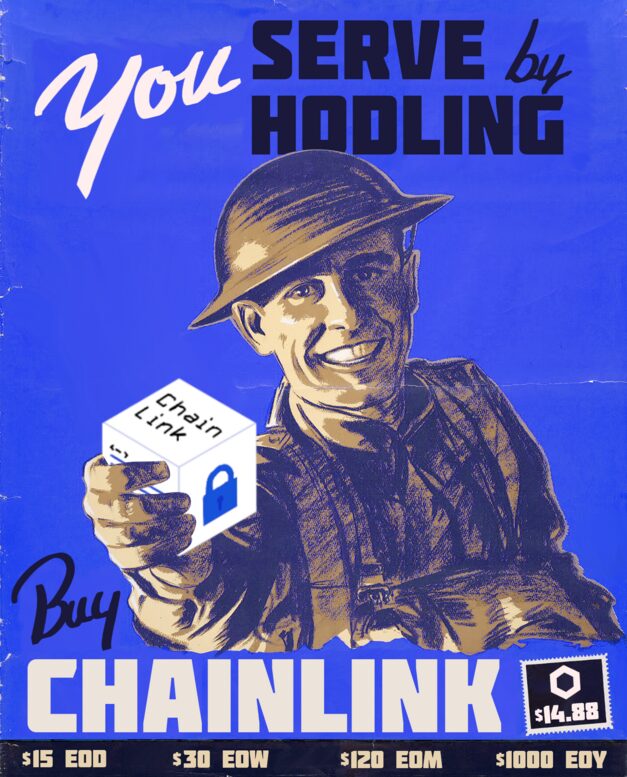 you serve by hodling